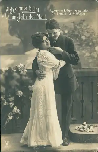 Liebe Liebespaare - Love Es streuet Blüten jedes Jahr, Der Lenz auf  n.. 1913