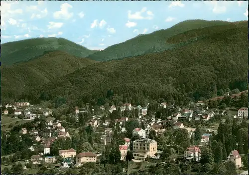 Ansichtskarte Badenweiler Panorama-Ansicht 1965