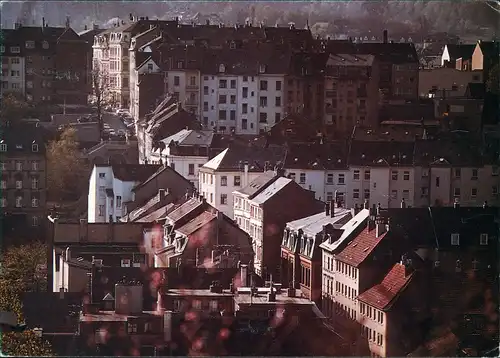 Ansichtskarte Elberfeld-Wuppertal Blick von der Hardt auf Ostersbaum 1990