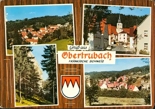 Ansichtskarte Obertrubach Mehrbildkarte mit diversen Ortsansichten 1975