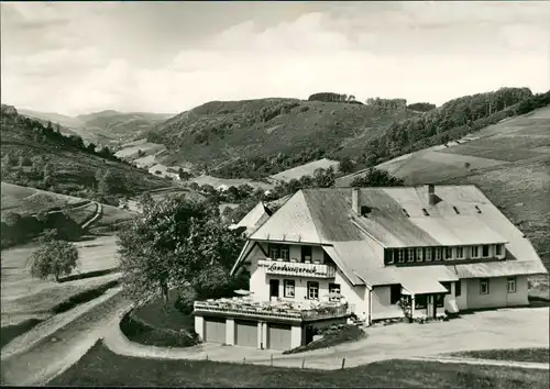 Höhengasthaus und Pension Landwassereck Oberprechtal Schwarzwald 1960