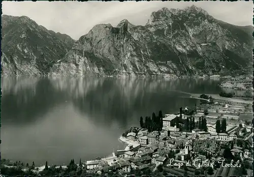 Torbole-Naag-Turbel Nago-Torbole Panorama-Ansicht Lago di Garda Torbole 1956