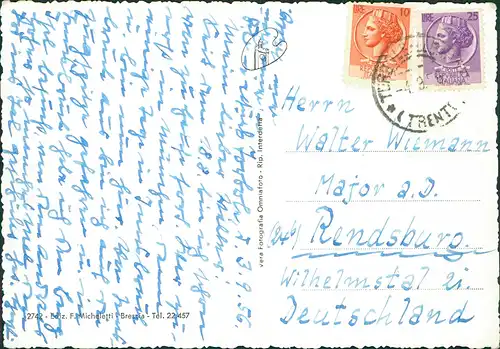 Torbole-Naag-Turbel Nago-Torbole Panorama-Ansicht Lago di Garda Torbole 1956