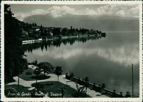Riva del Garda Panorama Gardasee Lago di Garda Punta di Fasano 1959