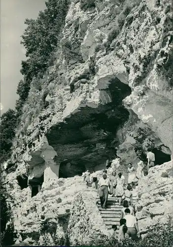 Warna Варна Umland-Ansichten Варна Varna Аладжа манастир, XIV в. 1960