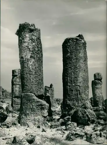 Warna Варна Местността Дикили таш Варна Varna Umland-Ansicht 1960