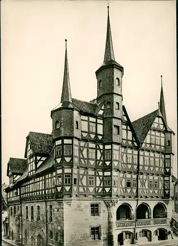 Ansichtskarte Duderstadt Rathaus 1950