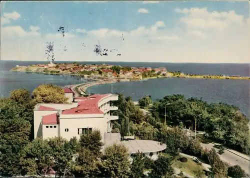 Nessebar Несебър ОБЩ, ИЗГЛЕД НА НЕСЕБЪР Panorama-Ansicht 1964