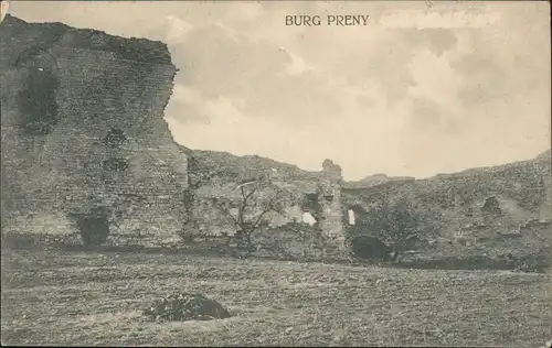 Villers-sous-Preny Villers-sous-Prény Burg Preny  1915   deutsche Feldpost