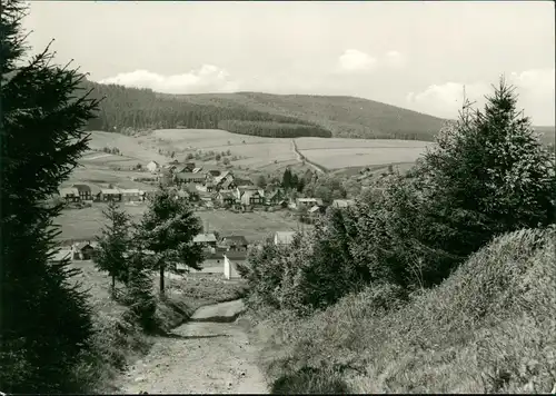 Ansichtskarte Altenfeld (Thüringen) Panorama-Ansicht zur DDR-Zeit 1978/1976