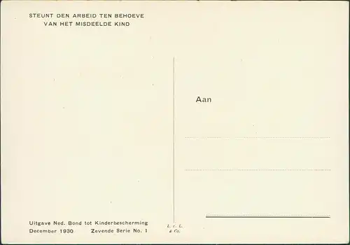 Ansichtskarte  Kinder Künstlerkarte Mädchen auf dem Bauernhof Ziege 1930