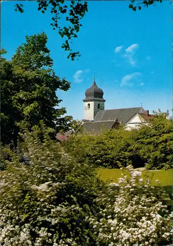 Ansichtskarte Selm Ortsteil BORK (Westf.) Blick auf St. Stephanus-Kirche 1974
