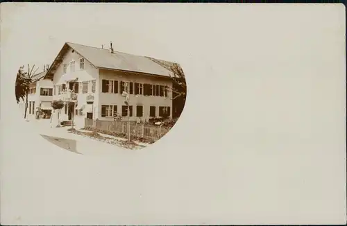 Ansichtskarte .Bayern Bayern - Bauernhaus, Straße 1907