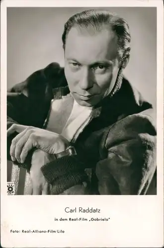 Film/Fernsehen/Theater Schauspieler Carl Raddatz in dem Real-Film Gabriela 1958
