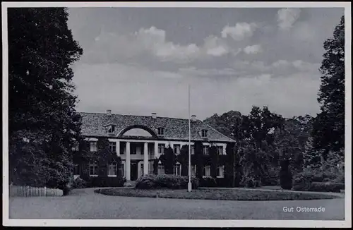 Ansichtskarte Osterrade-Bovenau Gutshaus Herrenhaus 1934