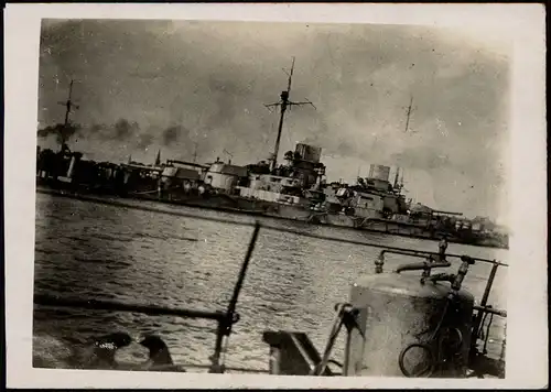 Kiel Kriegshafen Marine "Derfflinger" Skagerrakschlacht 1915 Privatfoto