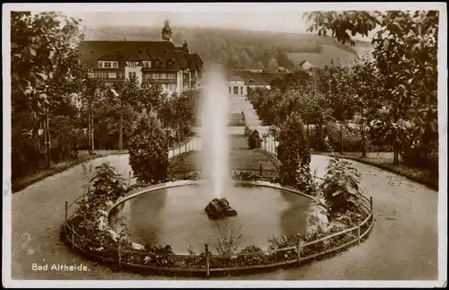Postcard Bad Altheide Polanica-Zdrój Kurpark 1930