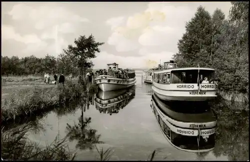 Bootshafen mit Fähren Horrido - Köpenick 1960