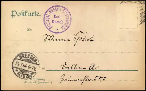 Krummhübel Karpacz Schlingelbaude mit Prinz Heinrich-Baude im Riesengebirge 1904