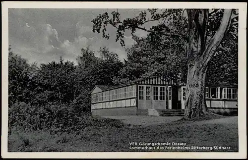 Ansichtskarte Rottleberode-Südharz Ferienheim "Ritterberg" 1966