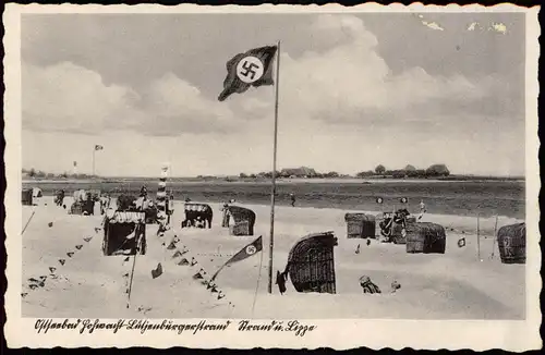 Ansichtskarte Hohwacht Strand Partie Ostsee Ostseebad 1940