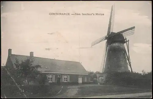 Postkaart Kortemark Cortemarck Windmühlen Windmill Molen 1916