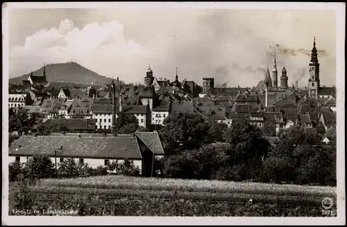 Ansichtskarte Görlitz Zgorzelec Partie an der Stadt, Fotokarte 1942