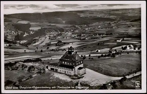 Neuhausen (Erzgebirge) Luftbild - Berghaus Schwartenberg