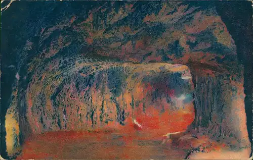 Ansichtskarte Saalfeld (Saale) Feengrotten (Linke Quellgrotte) 1925