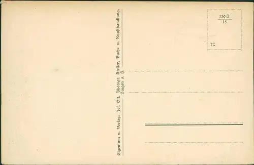 Ansichtskarte Singen (Hohentwiel) Burgruine Hohentwiel, 688 m. ü. M. 1920