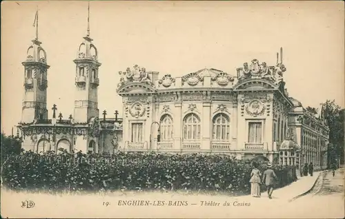 CPA Enghien-les-Bains Théâtre du Casino 1910