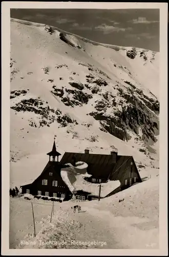 Brückenberg-Krummhübel Karpacz Górny Karpacz Kleine Teichbaude im Winter 1932