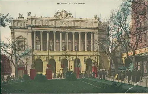 CPA Marseille La Bourse (Börse) 1900