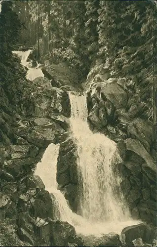 Triberg im Schwarzwald Kaskaden-Wasserfall (Waterfall) im Schwarzwald 1920