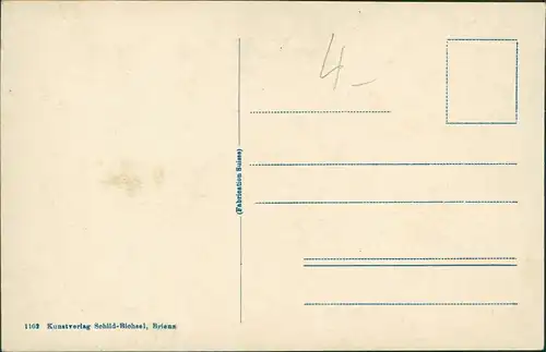 Interlaken Panorama-Ansicht Interlaken und die Jungfrau (4166 m) 1930