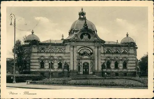 Ansichtskarte Düren Museum Gebäude-Ansicht 1938