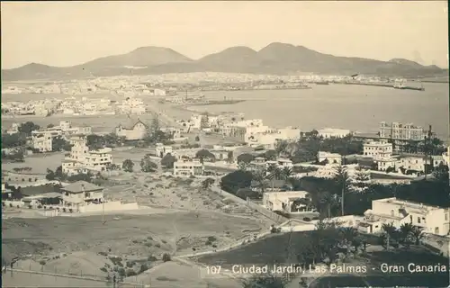 Las Palmas de Gran Canaria Ciudad Jardin, Kanaren Canaris 1922 Privatfoto Foto