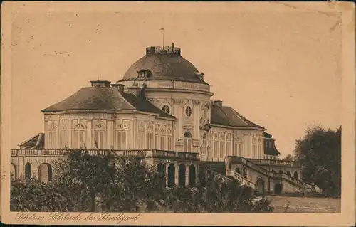 Ansichtskarte Stuttgart Schloss Solitude 1916