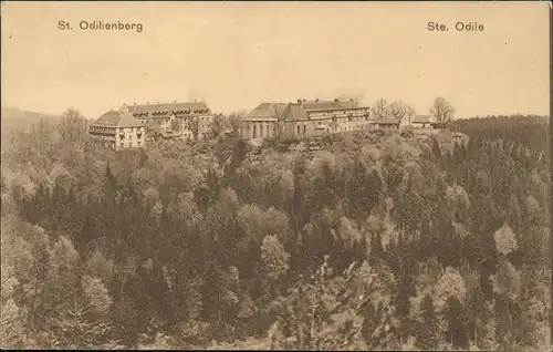 CPA St. Odilienberg Mont Sainte-Odile St. Odilienberg 1912