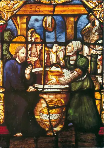 Leben-Jesu-Fenster im nördlichen Querschiff, Köln Dom 1983