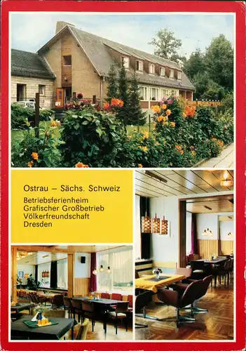 Ostrau (Sachsen) Betriebsferienheim Großbetrieb Völkerfreundschaft 1987