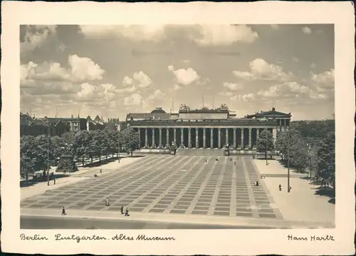 Ansichtskarte Mitte-Berlin Lustgarten Altes Museum 1950