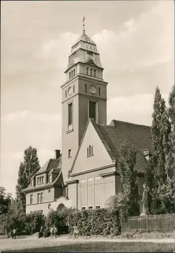 Ansichtskarte Werdau Kath. Kirche 1973