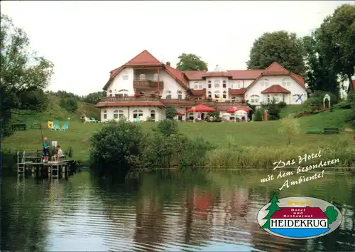 Ansichtskarte Grünplan Mehrbild: Hotel & Restaurant Heidekrug 2011