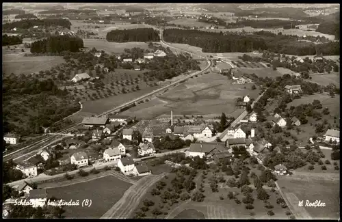 Ansichtskarte Schlachters-Sigmarszell Luftbild 1963