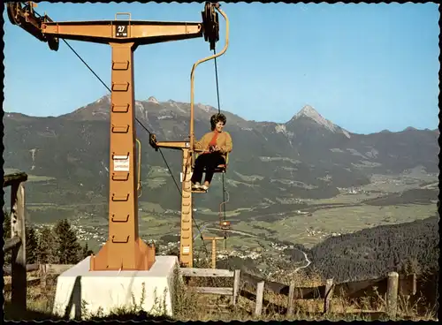 Ansichtskarte Kötschach-Mauthen Blick von der Mauthener-Lift-Bergstation 1968