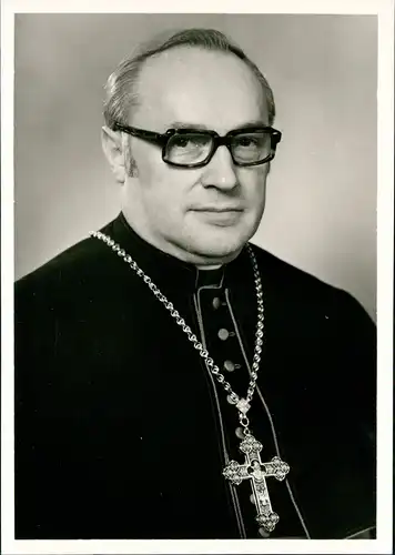 Weihbischof Ernst Gutting  Geistliche Religion Kirche ori. Autogramm 1986