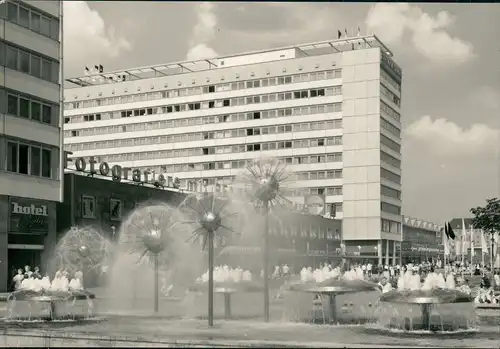 Ansichtskarte Seevorstadt-Dresden In der Prager Straße zur DDR-Zeit 1962