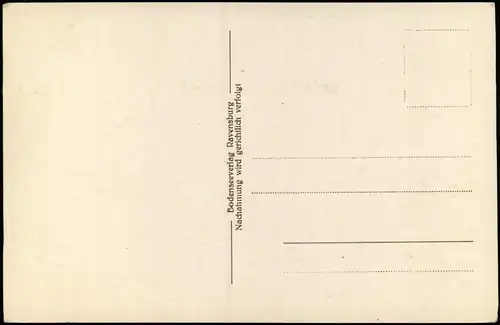 Ansichtskarte Lindau (Bodensee) Luftbild Ortsansicht vom Flugzeug aus 1930