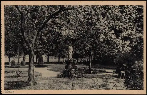 Remagen Ortsansicht Garten (Absendereindruck Frauenschule St. Anna) 1930